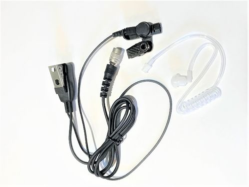 Acoustic Tube Headset with Hirose Quick Disconnect Adapter (CHAMPION M7)