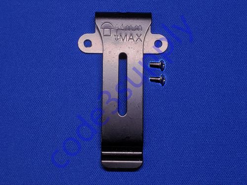 Heavy Duty Metal Replacement Belt Clip 2.25" w/Screws