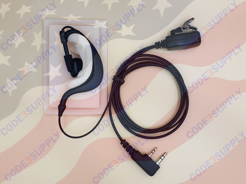 Earhook G Style Headset 2 Prong K1 Connector